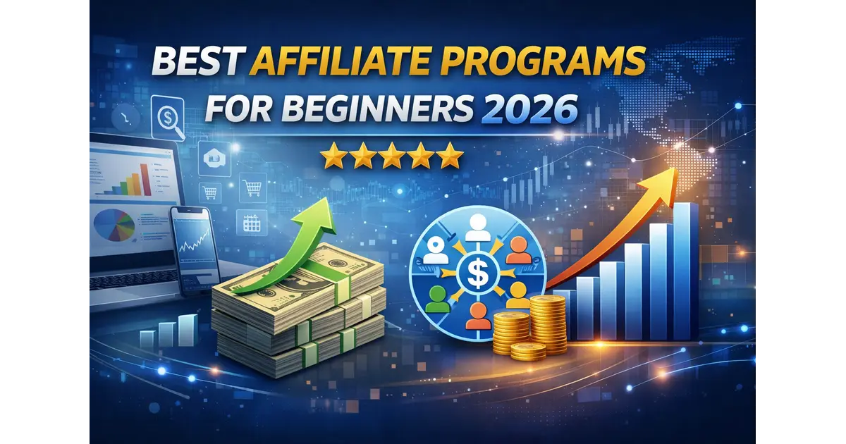best affiliate programs for beginners 2026