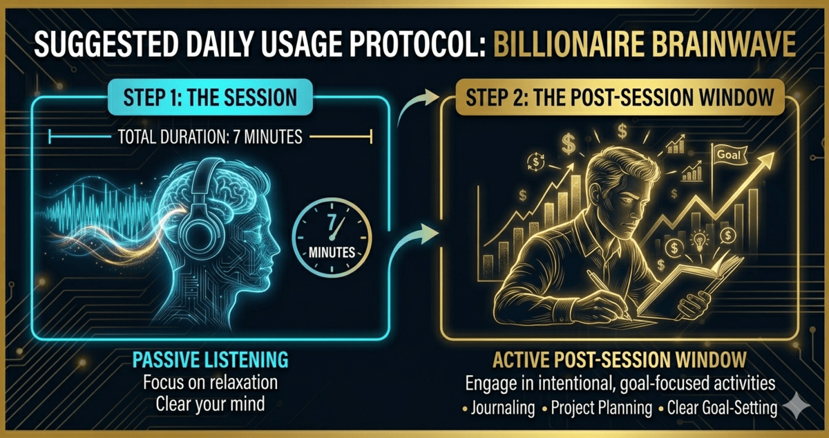 billionaire brain wave theta wave audio program review