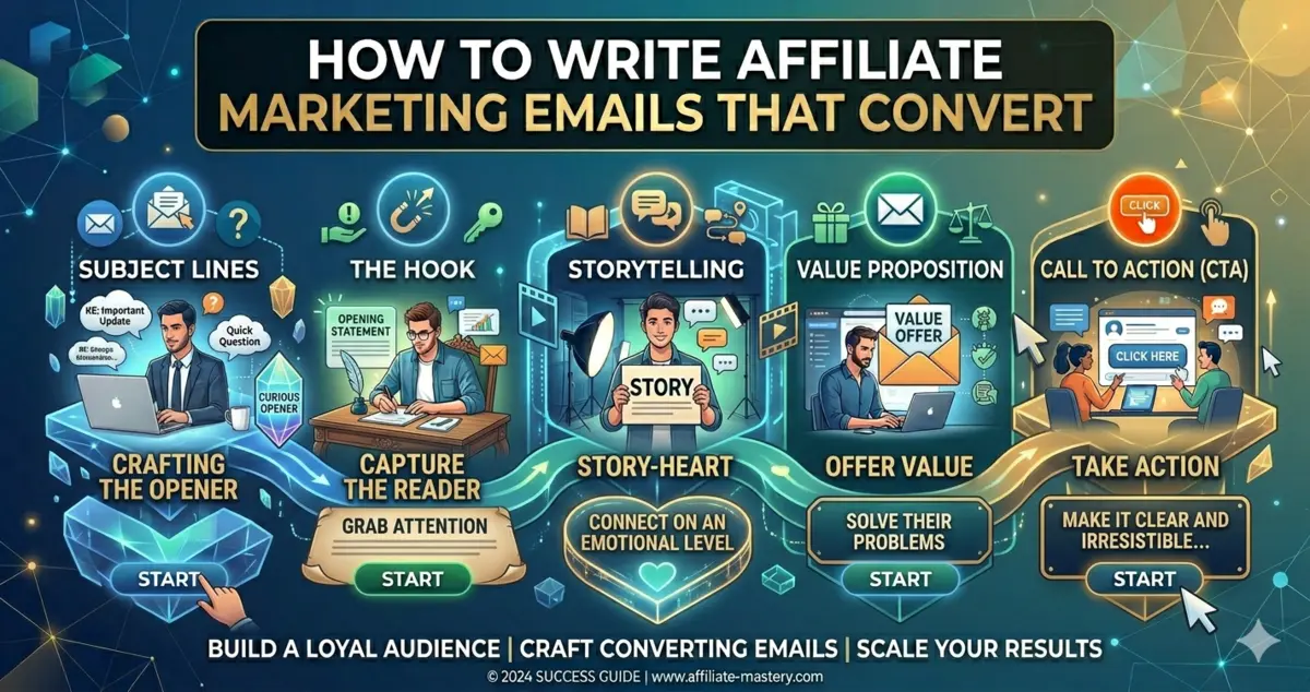 how to write affiliate marketing emails that convert