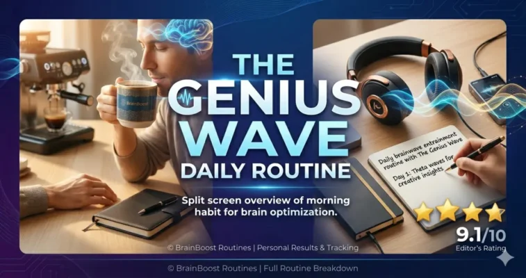 Daily brainwave entrainment routine with The Genius Wave