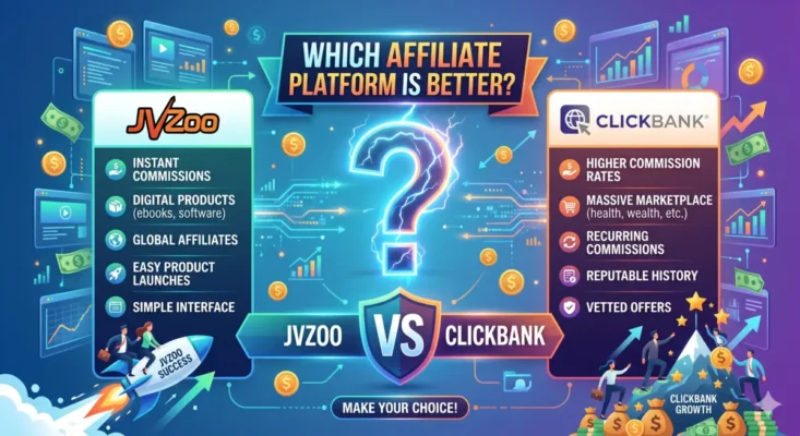 JVZoo vs ClickBank: Which Affiliate Platform Is Better in 2026? 4 Which Affiliate Platform Is Better for beginners