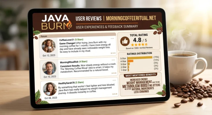 Java Burn Review 2026: Does This Coffee Metabolism Powder Actually Work? 3 Java Burn User review summary graphic or forum