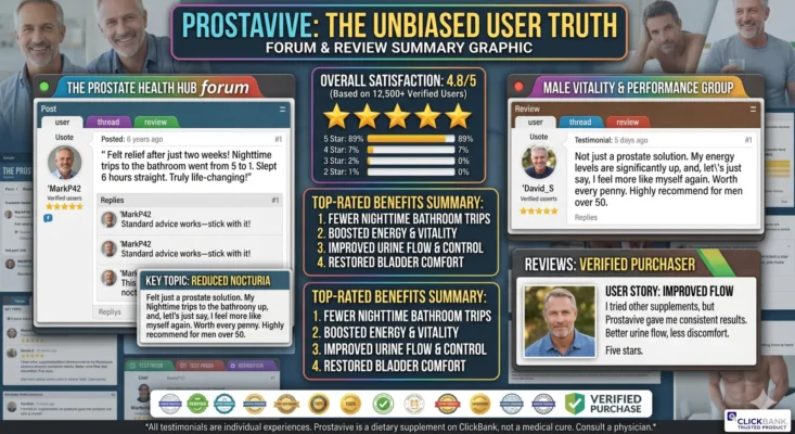 ProstaVive Review 2026: Does This Prostate Powder Actually Work for Men Over 40? 3 ProstaVive 2026 Review