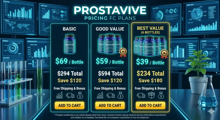 ProstaVive Review 2026: Does This Prostate Powder Actually Work for Men Over 40? 5 ProstaVive Pricing and discounts